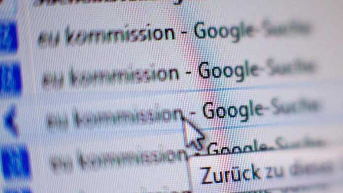 EU-Kommission droht Google