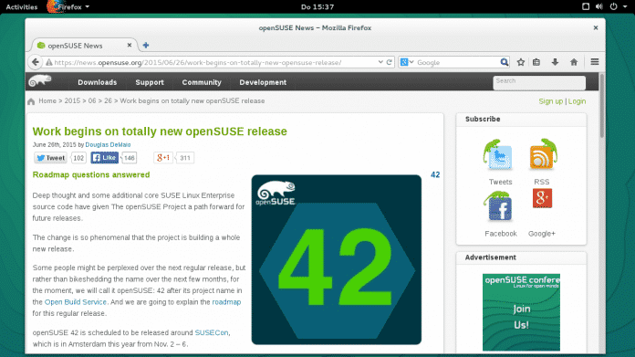 !!! OpenSUse 42 leap