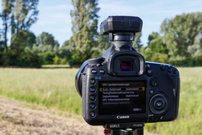 Ausprobiert: GPS-Empfänger zum Nachrüsten für Canon DSLR-Kameras