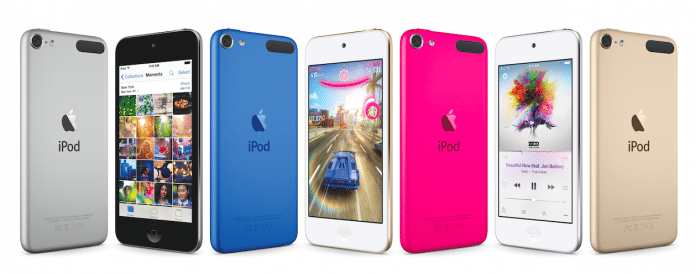 Auch der iPod touch ist in neuen Farbvarianten erhältlich.