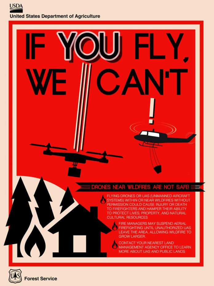 Poster: If you fly, we can't