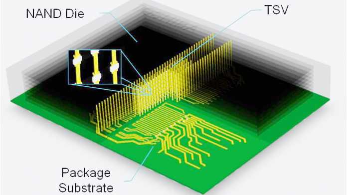 Flash Memory Summit: Neue Stapeltechnik für schnellere und sparsamere SSD