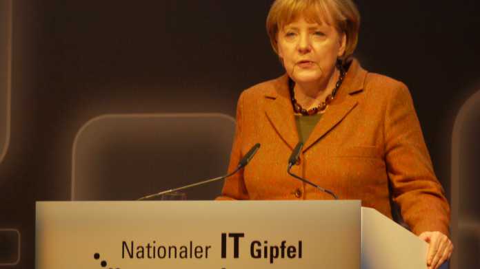 Angela Merkel auf dem IT-Gipfel 2012