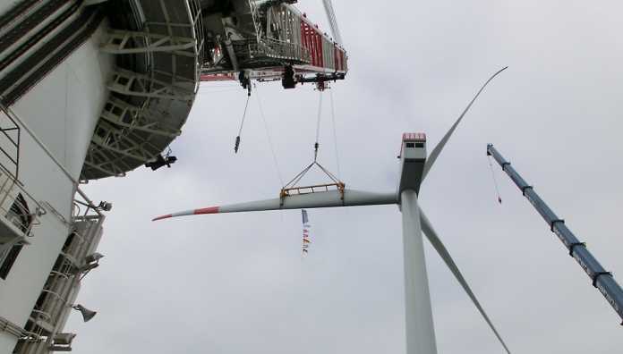 Ostsee-Windpark Baltic 2 speist Strom ins Netz