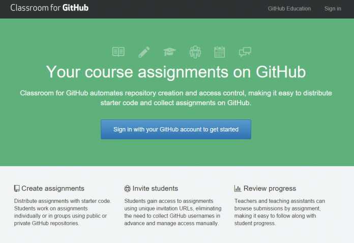 GitHub startet virtuelles Klassenzimmer