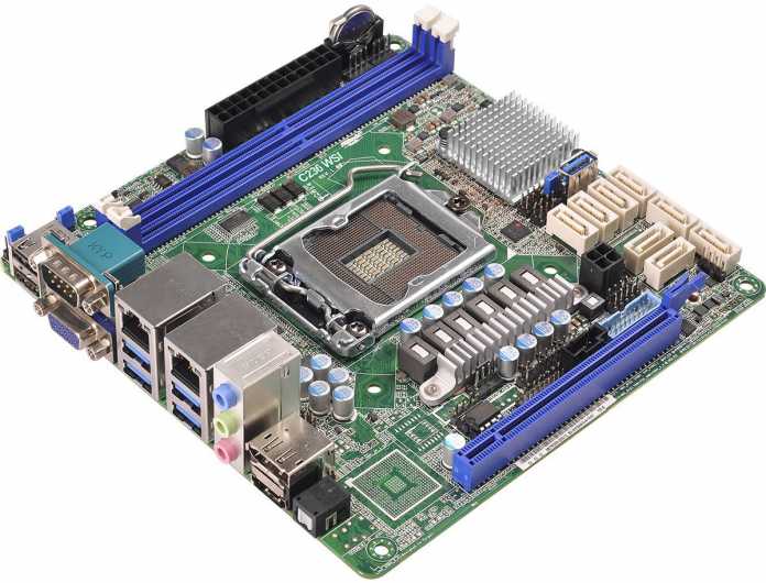 ASRock Rack C236 WSI: Mini-ITX-Mainboard mit acht SATA-Ports am Chipsatz C236