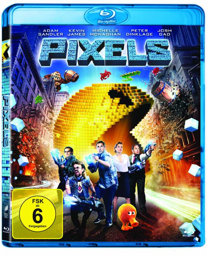 Die Science-Fiction-Komödie &quot;Pixels&quot; soll in Deutschland mit Auro-3D-Tonspur auf Blu-ray Disc erscheinen.