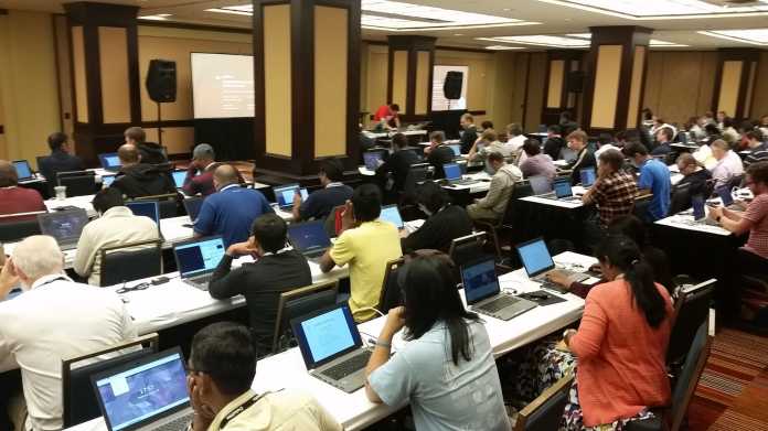 Impressionen vom Docker HOL auf der JavaOne