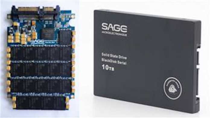 Sage Micro zeigt 10-TByte-SSD