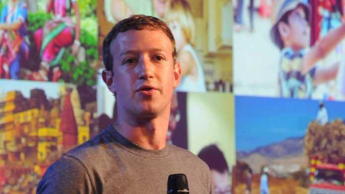 Mark Zuckerberg in Indien