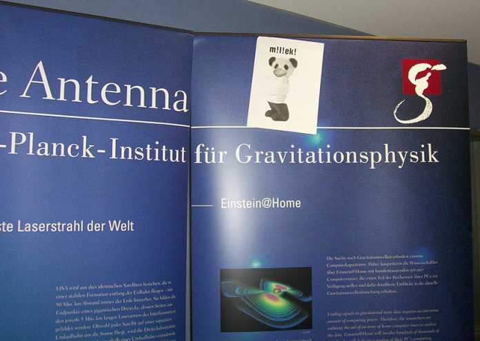 Der Heisig bei der Internationalen Gravitationswellenkonferenz 2006