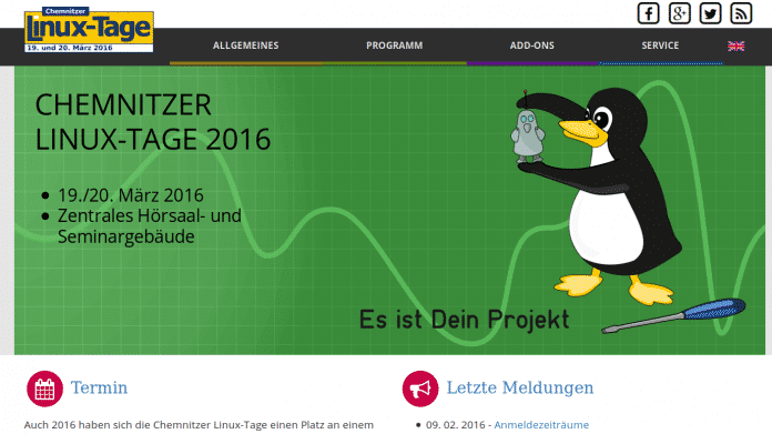 Programm der Chemnitzer-Linux-Tage veröffentlicht