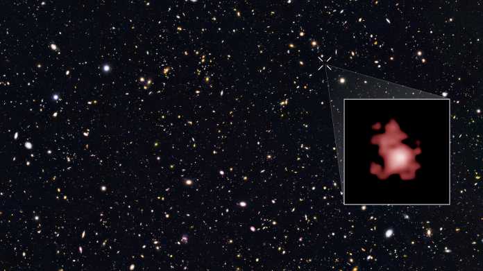 Neuer Rekord: Hubble entdeckt die bislang fernste Galaxie