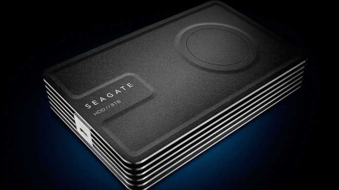 Seagate: Externe 3,5-Zoll-Festplatte ohne Netzteil
