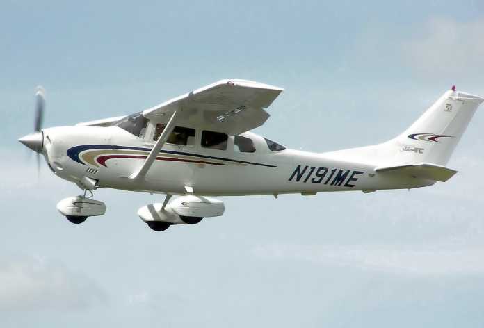 Eine Cessna 206