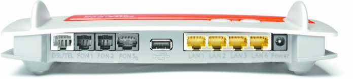 Ehemaliges Flaggschiff: Die Fritzbox 7390 zählt zu den attraktiven Gebraucht-Routern, weil sie sich unter anderem auch für All-IP-Anschlüsse eignet (Annex-J-Spezifikation).