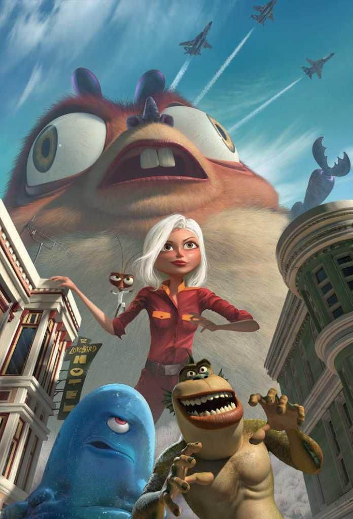 &quot;Monsters vs. Aliens&quot; ist der erste DreamWorks-Film, der in 3D in die Kinos kommt.
