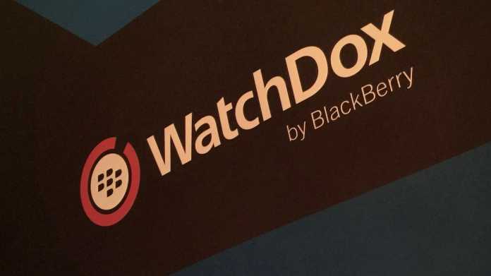 BlackBerry lagert Email-Anhänge in WatchDox aus