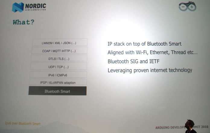 Bluetooth LE lässt sich mit IP-Netzen verbinden.