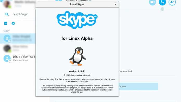Neustart für Skype auf Linux