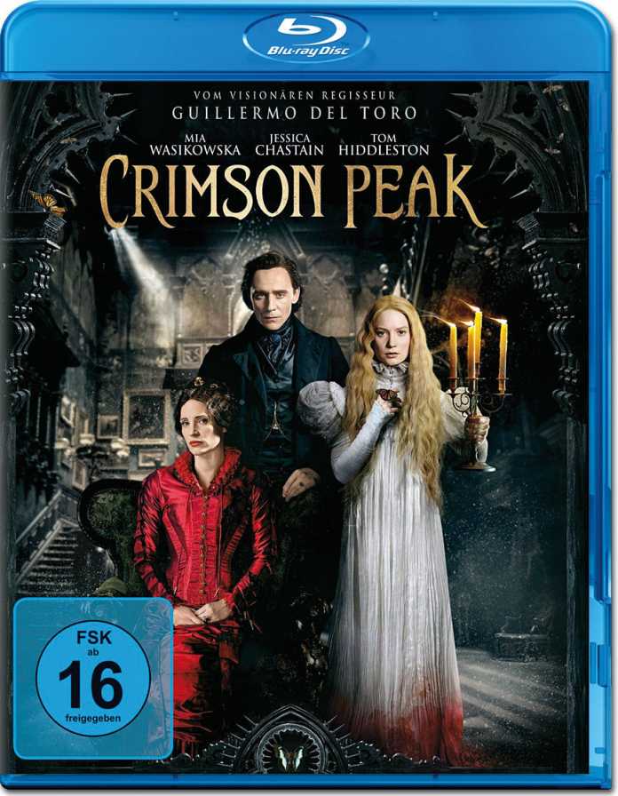 Die erste deutsche Blu-ray Disc mit (englischsprachigem) DTS:X-Ton erschien am 25. Februar: Crimson Peak.