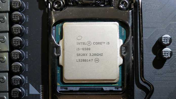 Intel Core i5-6500 &quot;Skylake&quot;