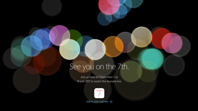 Apple kündigt Veranstaltung für 7. September an