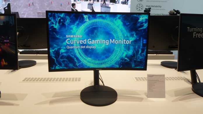 Samsungs Gaming-Monitor CFG70 gibt es in 24 und 27 Zoll.