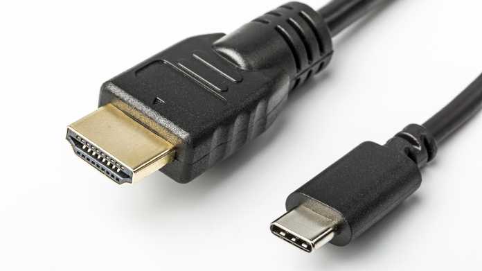 HDMI bald auch per Typ-C-Kabel