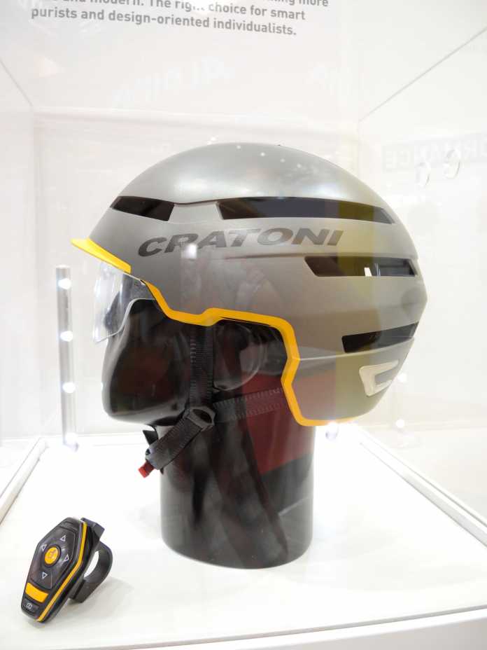 Der C-94-Helm von Cratoni ist noch ein Prototyp.