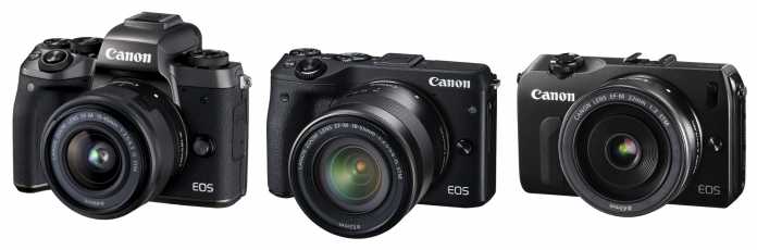 Canon EOS-M-Generationen