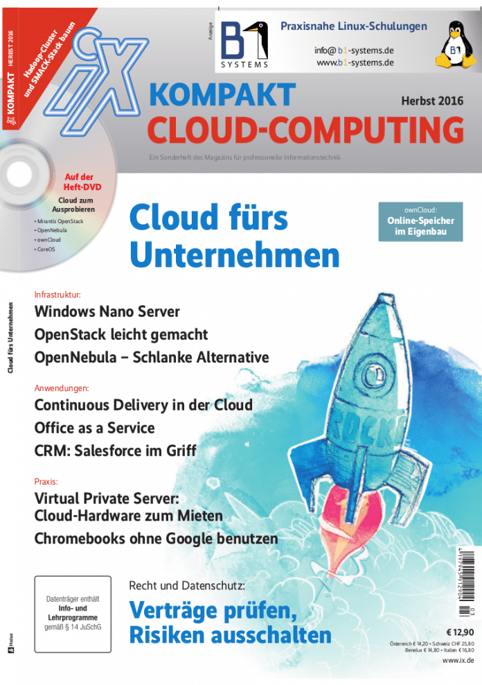 iX-Sonderheft: Cloud fürs Unternehmen