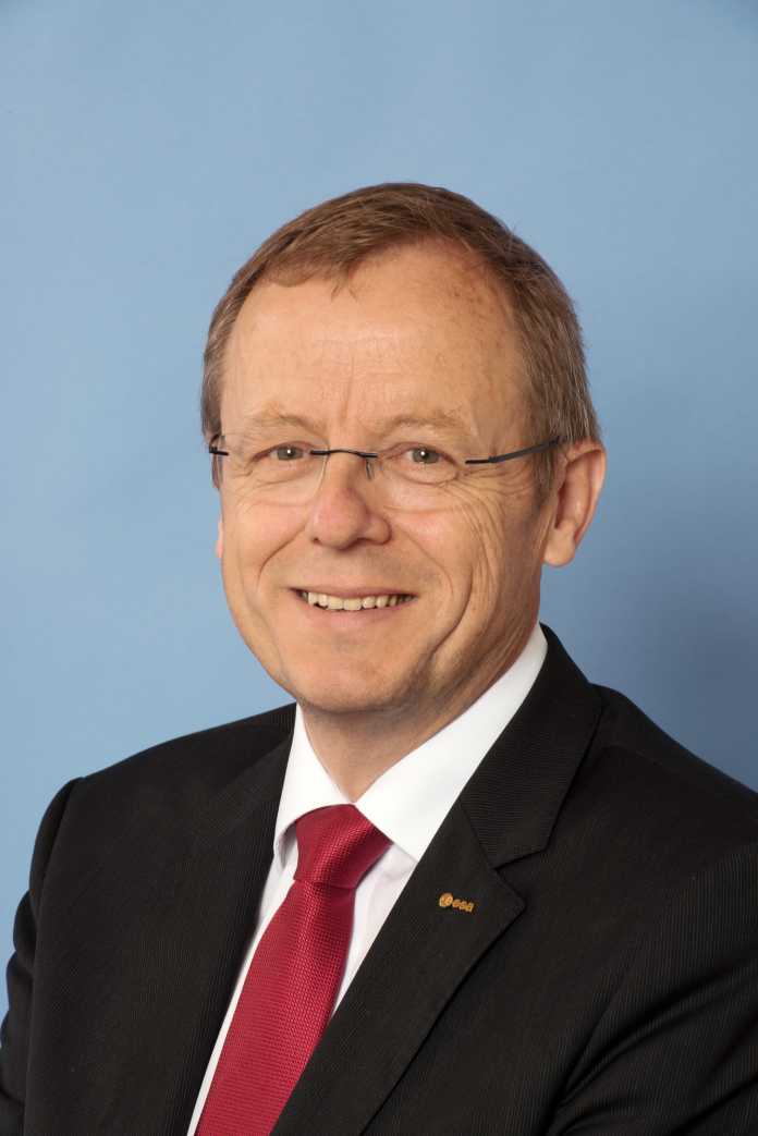 ESA-Generaldirektor Johann-Dietrich Woerner, auch als Jan Wörner bekannt