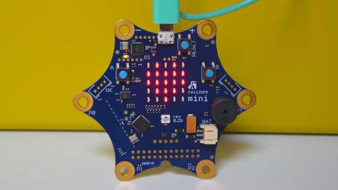 Calliope mini: Mikrocontroller für die Grundschule