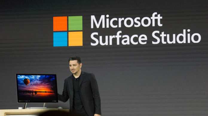 Angefasst: Microsofts All-in-One-PC Surface Studio