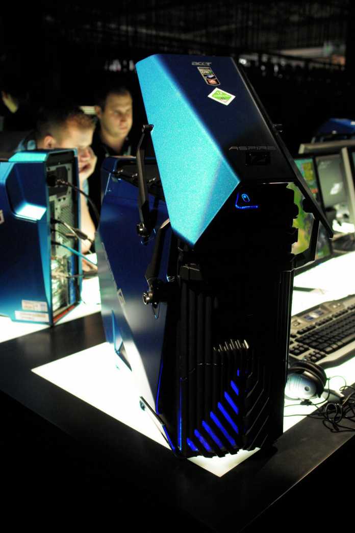 Die neuen Predator-Systeme stellt Acer bereits auf der Games Convention aus.