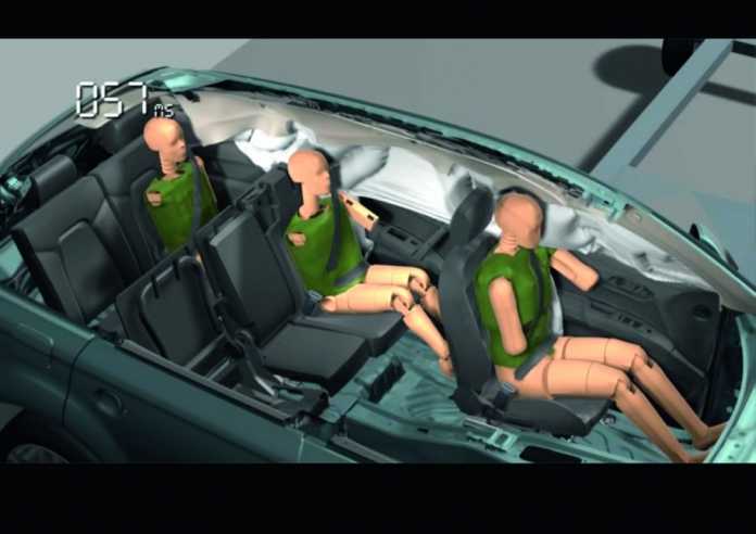 Crash-Simulation mit Airbag