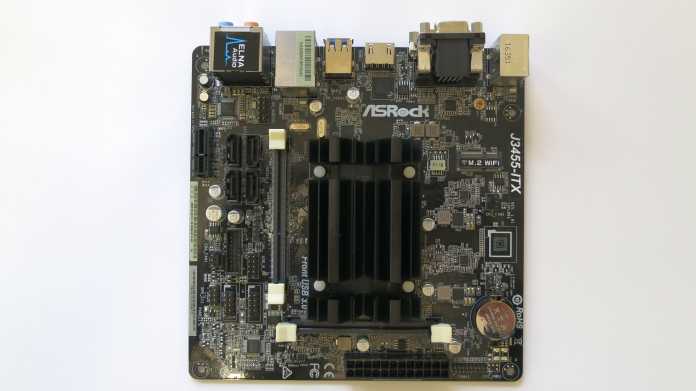 ASRock J3455-ITX mit Celeron J3455 (Intel Apollo Lake)