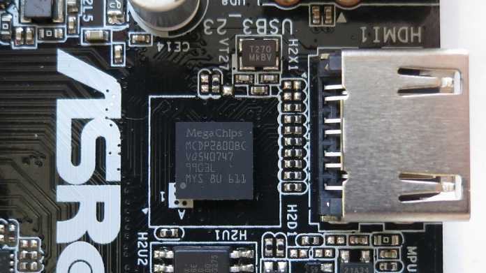 DP-1.2-HDMI-2.0-Wandler MegaChips MCDP2800
