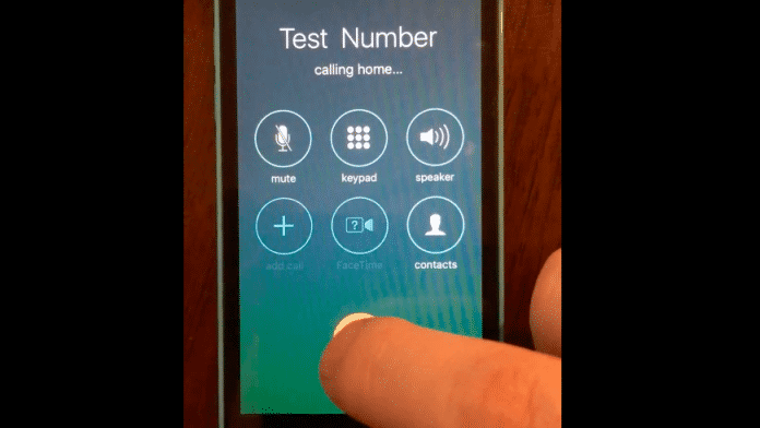 App löst automatischen iPhone-Anruf aus