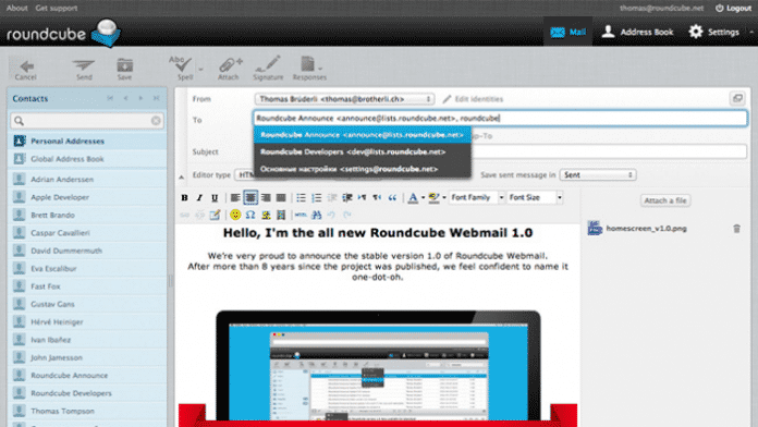 Kritische Lücke in Webmail-Software Roundcube: Mail hackt Server