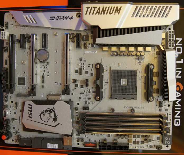 AM4-Mainboard MSI X370 Xpower Gaming Titanium