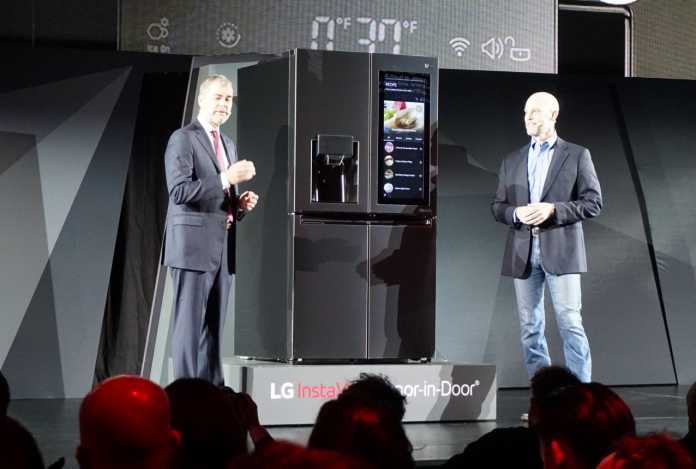 Im intelligenten Kühlschrank von LG steckt eine komplette Alexa