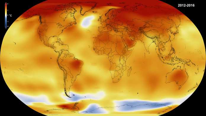 Klima-Schreckensjahr: 2016 bricht wie zwei Vorjahre Temperaturrekord