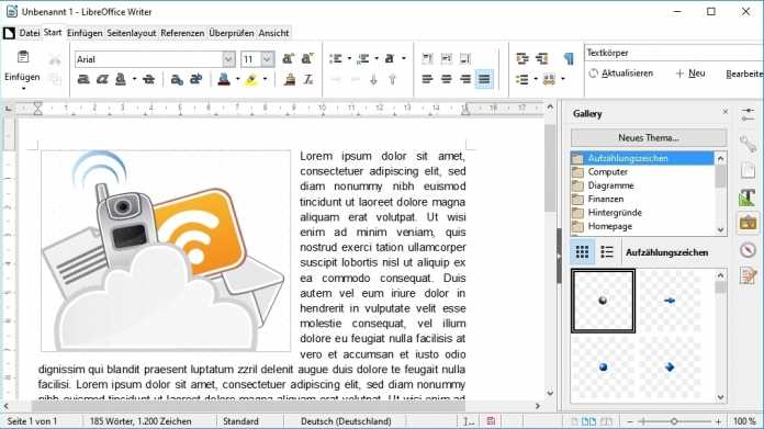 LibreOffice 5.3 kommt mit Ribbon-ähnlicher Oberfläche