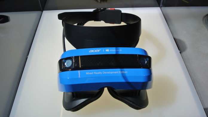Microsoft kündigt Mixed-Reality-Headset von Acer an