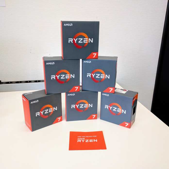 Boxed-Varianten von Ryzen-7-Prozessoren.