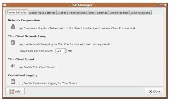 Mit dem LTSP Manager entsteht derzeit ein grafisches Administrationswerkzeug (Abb. 1).