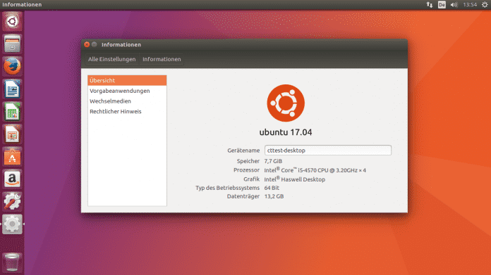 Linux-Distributionsfamilie Ubuntu 17.04 freigegeben | heise online