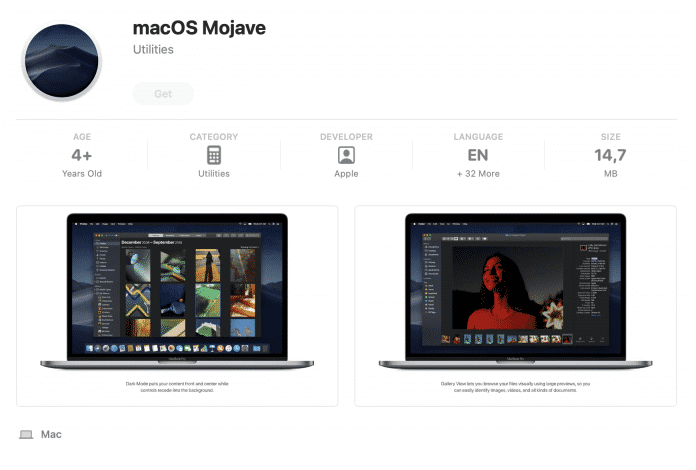 Ja, macOS Mojave gibt es auch noch – wenn man weiß, wo